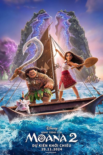 Hành Trình Của Moana 2 2024