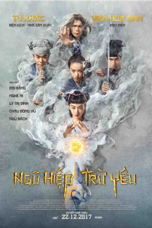 Phim Ngũ Hiệp Trừ Yêu Thuyết Minh - The Thousand Faces of Dunjia