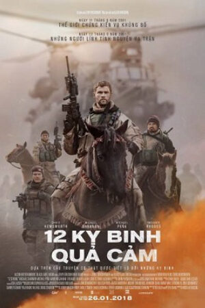 Phim 12 Kỵ Binh Quả Cảm Thuyết Minh - 12 Strong