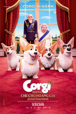 Phim Corgi Những Chú Chó Hoàng Gia Lồng Tiếng - The Queens Corgi