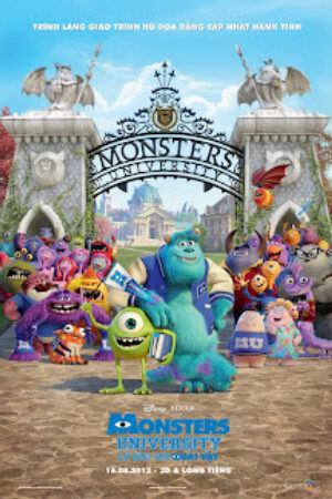 Phim Lò Đào Tạo Quái Vật Thuyết Minh - Monsters University