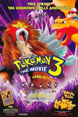 Phim Đế Vương Của Tháp Pha Lê Entei Thuyết Minh - Pokemon Movie 3 Spell Of The Unown